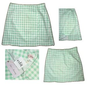 Gingham Skirt